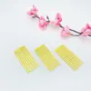 Peine de Cobre Ondulado de Dientes Finos para Electroforesis Galvanoplastia Estilo Antiguo Dinastía Han Peine de Siete Dientes DIY Accesorios para el Cabello Venta al por Mayor y al por Menor