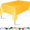 Amazon comercio electrónico película fundida mantel negro engrosado impermeable y a prueba de aceite plástico mantel desechable multicolor opcional