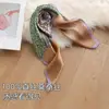 Pañuelo de Seda de Hangzhou Estilo Nuevo Pañuelo Cuadrado de Seda de Morera para Mujer, Elegante y Versátil para el Trabajo, Pañuelo con Patrón Bloque de Color, Corbata de Cuello, Gama Alta