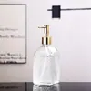 Atacado do Fabricante Garrafas de Vidro para Álcool em Gel, Garrafas Tipo Pump para Sabonete Líquido de Banheiro, Garrafas Vazias Transparentes para Shampoo, Garrafas Dosadoras para Loção