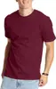 Camiseta de Verano Transfronteriza Talla Europea Exportación Europea y Americana para Hombre Camiseta Casual de Algodón Color Sólido Manga Corta Holgada para Hombre