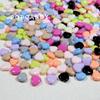 Accesorios de joyería con cuentas de corazón pequeño de color, pulsera, collar, cadena para teléfono móvil, pendientes, collar DIY, accesorios para el cabello, material