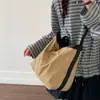 Bolso Cruzado U Brand para Vestidor para Mujer, Bolso Tote de Gran Capacidad, Bolso de Mano Coreano de Nicho, Bolso de Hombro, Bolso de Tela