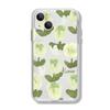 Pintura al Óleo Simple y Fresca Tulipán Manzana 18Pro Funda de Teléfono Transparente Iphone15Pro Funda Delgada Suave Todo Incluido