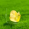 Terrario de musgo, caracol colorido creativo que brilla en la oscuridad, decoración DIY de jardinería y paisajismo, accesorios colgantes de bolsa sorpresa, pequeños adornos