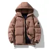 Nueva Chaqueta de Algodón para Hombre, Abrigo de Hombre, Chaqueta de Algodón con Relleno de Invierno, Engrosada y Cálida, Chaqueta de Algodón con Capucha, Estilo Casual para Pareja
