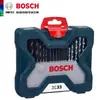 BOSCH BOSCH broca broca mezclador 33 piezas traje combinación taladro de impacto broca helicoidal Broca para madera dorada piedra Azul