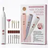 Rectificador de Uñas Eléctrico Multifuncional, Herramienta Pequeña para Remover Uñas, Herramienta para Manicura y Remoción de Uñas, Removedor de Piel Muerta, Bolígrafo Lima de Uñas, Máquina Pulidora de Uñas