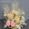Flores para el camino de la boda flores para la mesa del hotel macetas bolas de flores decoración del escenario de la boda arte floral terminado