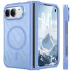 Nueva funda de teléfono dúo para iPhone de comercio exterior, con un diseño plegable magnético, a prueba de golpes y amigable con la piel para teléfonos plegables Apple