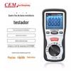 CEM Qianchang portátil de baixa resistência Testador de alta precisão digital de 4 fios medindo a resistência medidor DT-5302