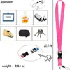 Cordón para Tarjeta de Identificación de Venta Caliente Transfronteriza Amazon Temu, Colorido, con Hebilla Desmontable, Correa para Teléfono, Cordón para el Cuello con Texto Impreso