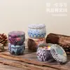 Velas em Potes de Ferro, Velas Perfumadas de Cera de Soja, Velas de Incenso com Flores Secas, Copos de Vela Perfumada Artesanais Transfronteiriços para Atacado