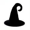 Sombrero de Bruja Morado para Disfraz de Halloween Sombrero de Bruja Mágica Oscuro Gótico para Mujer Tocado Sombrero de Mago del Festival de Fantasmas