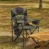Silla de director plegable reforzada hecha a medida, directo del fabricante, con portavasos, silla de camping para exteriores, silla portátil de ocio para pesca