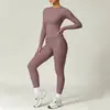 Conjunto de Yoga Secado Rápido Europa Transfronterizo Conjunto de Pilates Verano Conjunto Lulu Leggings para Mujer Conjunto de Fitness