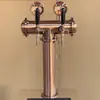 Máquina de Cerveja Coluna de Vinho Tipo T pode ser instalada LED Marca de Vinho Aço Inoxidável Múltiplos Bicos de Vinho Bar Multimodelo Fabricante em estoque