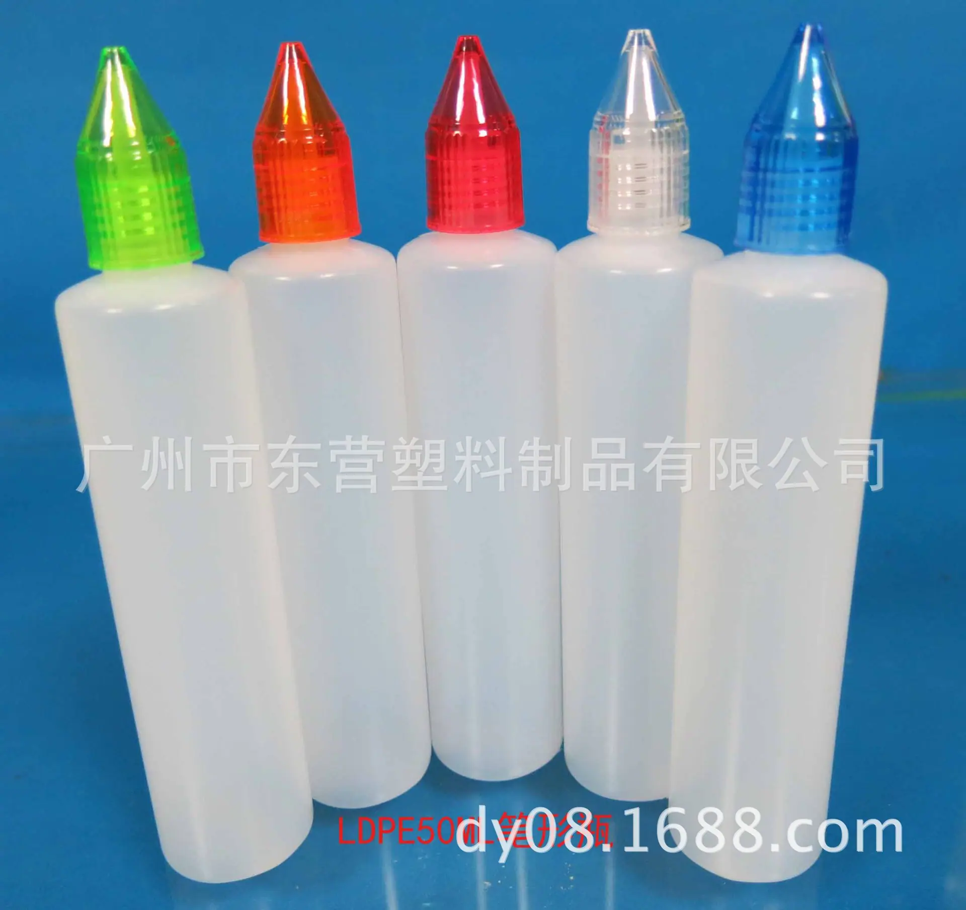 LDPE50ML笔形水晶盖瓶1