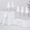 Suministro spot botella gotero cabeza de goma 5ml10ml solución madre re-embotellado botella de vidrio transparente cosméticos re-embotellado