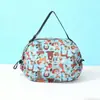 Bolsa Acordeón Bolsa de Compras para Supermercado Bolso de Mano Portátil Bolsa Enrollable Bolsa Nube Bolsa de Almacenamiento de Gran Capacidad Bolsa de Compras Plegable
