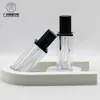 Botella de plástico transparente de alta gama de 30 ml para base de maquillaje, delineador acrílico reemplazable, subbotella cosmética