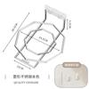 Estante de Almacenamiento para Baño Estante de Almacenamiento para Lavabo Gabinete de Baño Artefacto de Almacenamiento Doméstico Montado en Pared sin Perforaciones