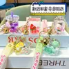 Muñeca de Fruta de Arena Líquida Adorno Colgante Relleno de Aceite Pequeño Regalo Llavero Girly de Celebridad de Internet Bolso de Estudiante Pequeño Regalo Venta al por Mayor