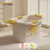 Bañera para niños, bañera para bebés, adecuada para otoño e invierno, bañera para lactantes, se puede usar para sentarse y bañarse, piscina para niños, tamaño grande para uso doméstico