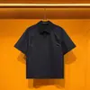 Camisa polo de malla transpirable estilo americano, manga corta para hombre, diseño delgado y transpirable de verano, camiseta de secado rápido, elegante de media manga