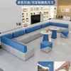 Clínica Oral y Dental Salón Minimalista Moderno Sala de Reuniones Institución de Capacitación Área de Espera Mesa de Centro Sofá Combinado