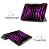 Adecuado para iPad Pro 12.9 2022 Funda Protectora para Tablet Tpu Ranura para Lápiz iPad Pro12.9 Funda de Cuero con Tapa