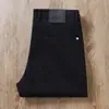 Calça Jeans Casual Masculina Lavada de Outono Cintura Elástica Micro Cinco Bolsos Nova 2024 Estilo Nostálgico Americano