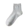 Calcetines Finos para Mujer, Calcetines de Algodón, Calcetines de Malla Transpirable de Color Sólido de Algodón hasta la Mitad de la Pantorrilla, Calcetines de Primavera y Otoño para Mujer, Calcetines Largos, Casuales, Absorbentes de Sudor, Antideslizantes
