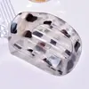 Novo Presilha de Cabelo Grande Oval Plana Fosca Simples Francesa com Design Curvo e Confortável da Amazon
