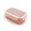 Refrigerador Mini Redondo Transfronterizo Crisper Caja de Almuerzo Pequeña Cocina Caja de Almuerzo Caja de Almacenamiento de Plástico Caja Rectangular Sellada