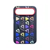 Adecuado para funda de teléfono Huawei Pura X View, funda protectora magnética de cuero liso con letras pintadas de lujo ligero puraxview