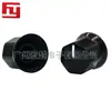 Suministros de Fábrica Perilla de Eje Medio de Plástico de 15.5*14 mm, Tapa de Perilla de Ajuste para Panel de Instrumentos Eléctricos, Eje D 180 Grados