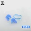 Tapones para los oídos para nadar al por mayor tapones para los oídos de silicona en espiral tapones para los oídos impermeables para nadar traje con clip para la nariz tapones para los oídos nuevos mejorados fábrica