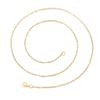 Collar Mujer Acero Inoxidable Mujer Pareja Mujer Versátil Lujo Ligero Chapado en Oro Geométrico Cadena de Espiga Dorada Venta al por Mayor