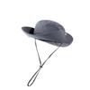 Proteção Solar de Verão Montanhismo Chapéu de Pescador Chapéu de Cowboy para Pesca e Ciclismo ao Ar Livre Quebra-Sol Circunferência de Cabeça Grande Chapéu Unissex Respirável