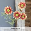 Ins Sensação Fresca Pequena Verão Crisântemo Margarida 3D Crisântemo Flor Artificial Decoração Floral Falsa Arranjo de Casamento Adereços de Fotografia