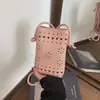 Bolso Pequeño Calado de Moda para Mujer, Nuevo Bolso Cruzado de Moda Verano 2026 para Viajes, Bolso Sencillo y Elegante para Teléfono