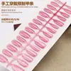 Uñas Postizas Portátiles, 30 Piezas, Uñas Hechas a Mano, Tiras de Base con Color Spray Ojo de Gato, Procesamiento Personalizado, Uñas Postizas Prefabricadas, Venta al Por Mayor del Fabricante