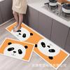 Alfombra de cocina, baño, puerta de entrada, resistente al polvo y duradera, transfronteriza