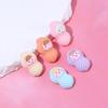 Dúo de hermanas Dudu gorditas y coloridas cacahuate diy pegamento crema funda para teléfono diadema accesorios para el cabello vaso de agua stick accesorios de resina Goka