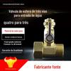 Entrada do purificador de água, válvula de esfera de três vias, giro de 4 minutos, válvula de 3 minutos, interruptor de peça única/acessórios para purificador de água, acessórios para tubulações