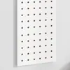 Painel de Furos de Madeira Maciça Prateleira de Parede Estante de Parede de Madeira Divisória Prateleira de Armazenamento Painel de Suspensão Prateleira de Parede