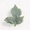 Hojas de plantas verdes artificiales, plantas acuáticas, hierba de fénix, hojas persas, ramilletes de boda, ramos de novia, materiales decorativos de plantas artificiales
