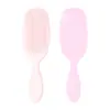 Novo Pente Massageador de Cabelo Liso Transfronteiriço Huiyun Macaron Amazon Sem Nós Couro Cabeludo Simples Cabo Longo Pente Tt