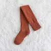 Meias femininas meias 3/4 cor sólida tubo alto grossas Terry algodão quente meia panturrilha ins tendência meias de inverno atacado